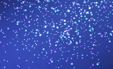 Festive background. Colorful glitter circles on background.