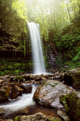 Mahua Waterfall in Crocker Range National Park Tambunan Sabah Borneo Malaysia