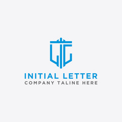 Inspiring company logo design from the initial letters to the LC logo icon. -Vectors