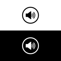 speaker icon, audio symbol icon vector