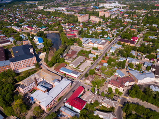 Aerial view of Yegoryevsk