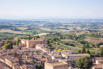 Fototapeta na wymiar tuscany landscape