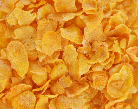 corn-flakes background texture