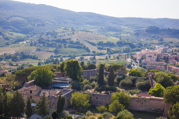 Fototapeta na wymiar tuscany landscape