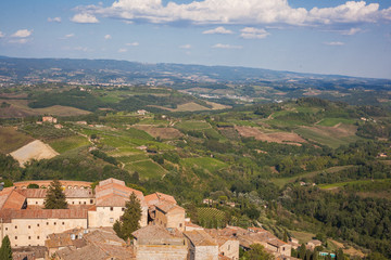 Fototapeta na wymiar tuscany landscape