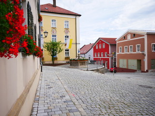 Blumen am Further Stadtplatz