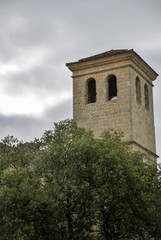 Fototapeta na wymiar Victory Monastery, old prison, in Puerto de Santa Maria, Andalusia in Spain