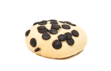 cookies with chocolate isolated