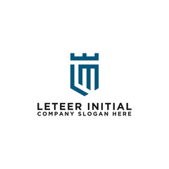 Inspiring company logo designs from the initial letters LM logo icon. -Vectors