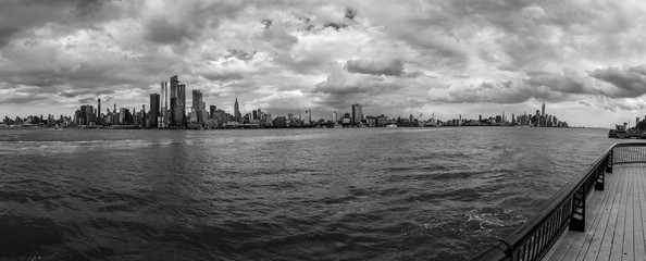Panorama of Manhattan from New Jersey