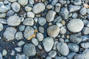 Round River Rocks Background 3