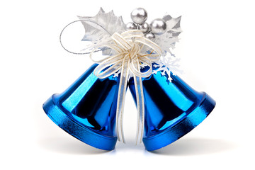 Christmas bells with bows