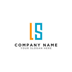 Inspiring logo design for companies from the initial letters LS logo icon. -Vectors
