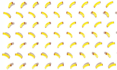 Decorative artistic background with many cartoon-style pencils