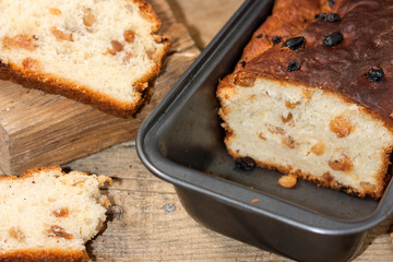 Barmbrack or bairin breac is a traditional Irish sweet yeast bread with grapes and raisins, often eaten with afternoon tea butter and traditionally served on Halloween.