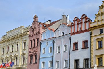 Old buildings in Czech