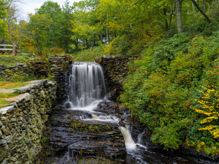 Waterfall to power mill