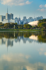 Parque Ibirapuera em São Paulo, Brasil
