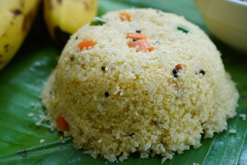 Rava Upma/ Uppuma -Popular South Indian breakfast with semolina