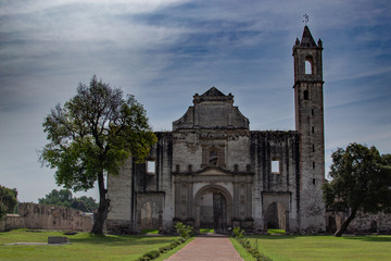 Fototapeta na wymiar Ex convento de Tecali - Puebla