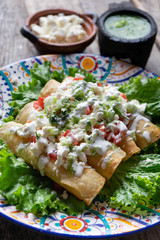 Mexican fried tacos also called 