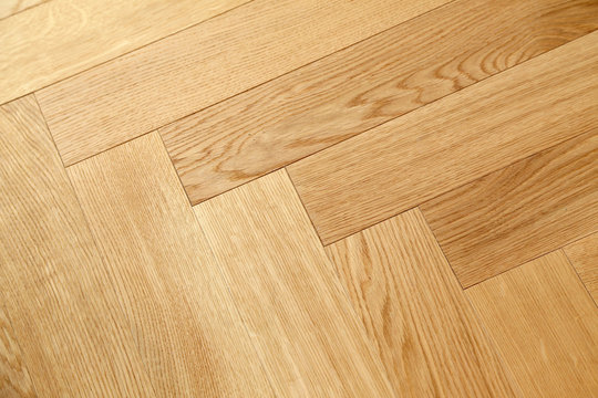 Seamless Wood Parquet Texture, Chevron Sand Color