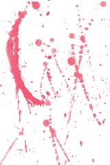 Obraz na płótnie Canvas red paint splash isolated on white background