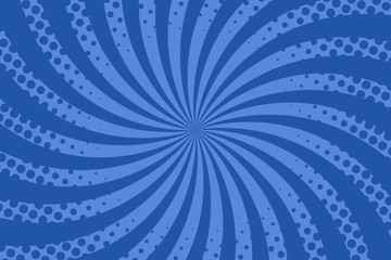 Obraz premium Comic book background. Swirl halftone pattern in retro pop art style
