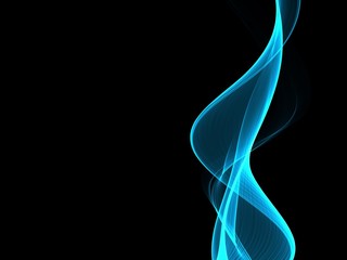 Abstract Business Soft Blue Wave Template Brochure Flyer Background