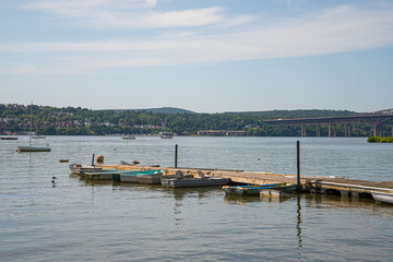 Obraz premium boats in harbor