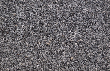 Mineral, asphalt, roofing felt on roof. 