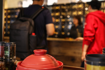 Antique Chinese items close-up.