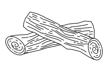 Isolated firewood vector design vector illustration