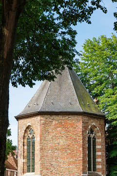 Small English church in Middelburg, The Netherlands