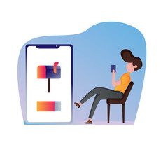 Set of Illustration for Wait For Your Order  shop online  Creative Template Designs. Designs for mobile aplication and website. vector illustration, Shop, online  and icon