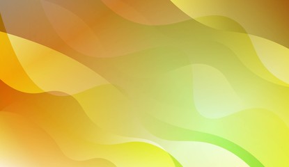 Abstract Shiny Waves. Design For Your Header Page, Ad, Poster, Banner. Vector Illustration with Color Gradient.