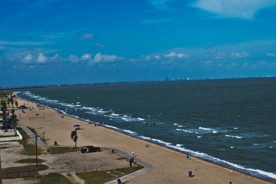 view of sea from beach