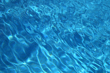 Blue water background