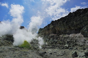 Fototapeta na wymiar 日本　北海道の火山