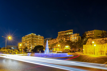 Fototapeta na wymiar City Center of Heraklion on Crete