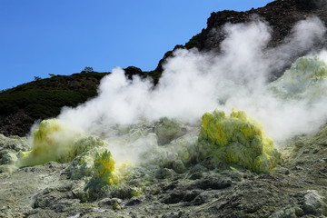 日本　北海道の火山