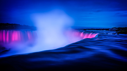 Blue Hour at Niagara Falls