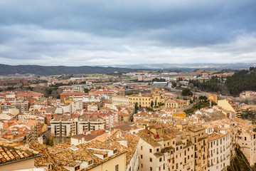Naklejka premium View of the old city in Spain