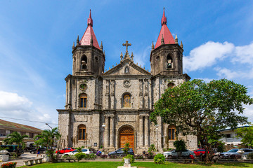 Fototapeta na wymiar Molo Church of Iloilo Province in the the Philippines