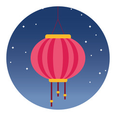 Chinese paper lantern hanging light