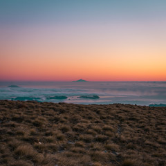 Mt Taranaki at sunrise