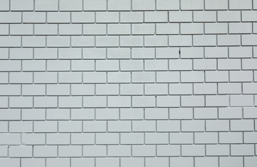 Fototapeta na wymiar gray color of brick wall for background