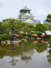 Fototapeta na wymiar Osaka Castle