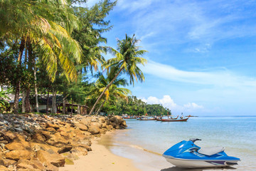 Obraz premium Blue Jetski-H2