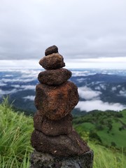 Stones on the mountain